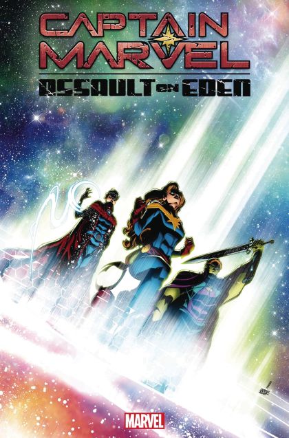 Captain Marvel: Assault on Eden #1B David Baldeón Variant