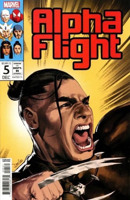 Alpha Flight, Vol. 5 #5C Davi Go Variant