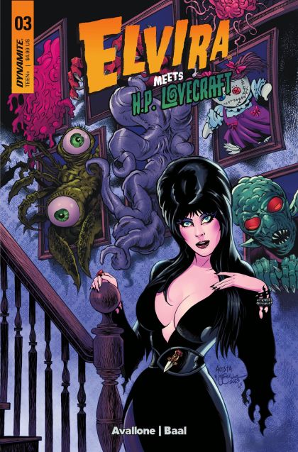 Elvira Meets H.P. Lovecraft #3A Dave Acosta Regular