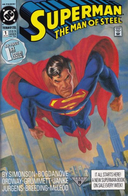 Superman: The Man of Steel #1A Direct Edition
