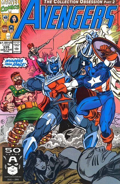 The Avengers, Vol. 1 #335A Direct Edition