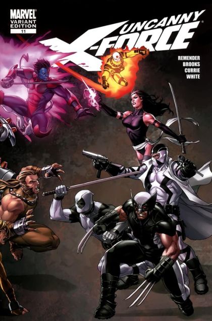 Uncanny X-Force, Vol. 1 #11B Mark Brooks Incentive Variant (1:25)