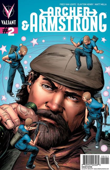 Archer & Armstrong, Vol. 2 #2B 25 Copy Incentive Zircher Cover