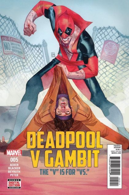 Deadpool V Gambit #5A Regular Kevin Wada Cover