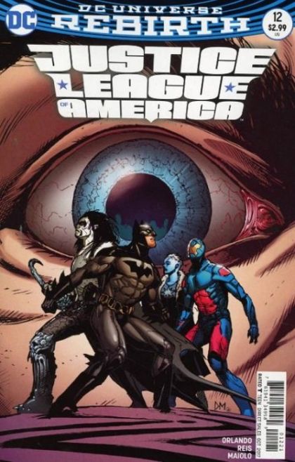 Justice League Of America, Vol. 5 #12B Variant Doug Mahnke Cover