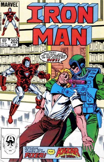 Iron Man, Vol. 1 #202A Direct Edition