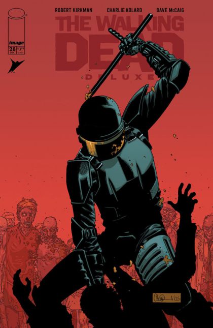 The Walking Dead Deluxe #28B Charlie Adlard & Dave McCaig Cover