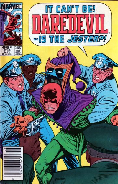 Daredevil, Vol. 1 #218B Newsstand Edition
