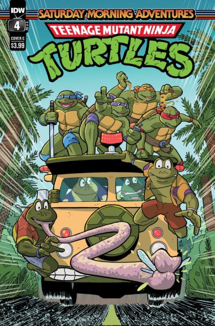 Teenage Mutant Ninja Turtles: Saturday Morning Adventures Continued #4C Travis Hymel Variant