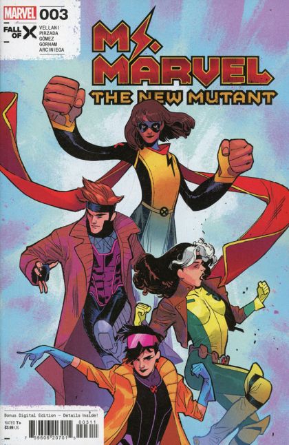 Ms. Marvel: The New Mutant #3A Sara Pichelli Regular
