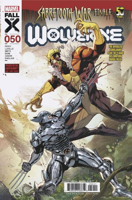 Wolverine, Vol. 7 #50A Leinil Francis Yu Regular