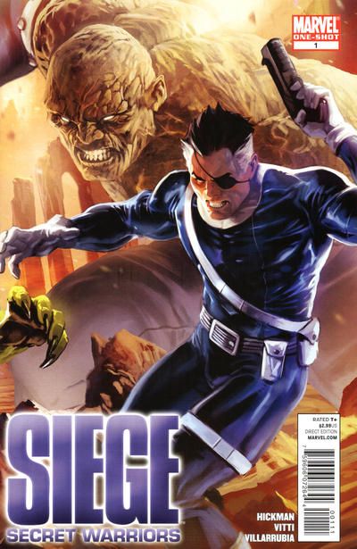 Siege: Secret Warriors #1A Regular Marko Djurdjevic Cover