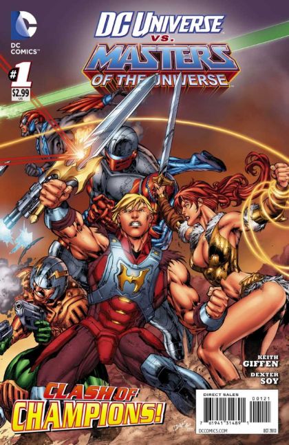 DC Universe vs. Masters of the Universe #1B