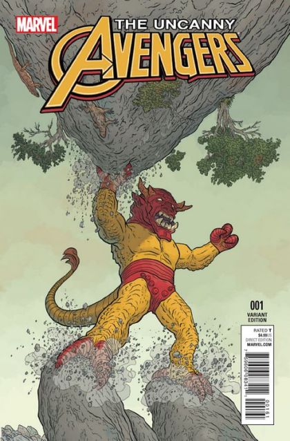 Uncanny Avengers, Vol. 3 #1F Kirby Monster Variant