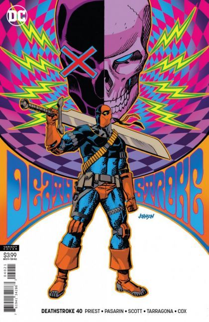Deathstroke, Vol. 4 #40B Variant Dave Johnson Cover