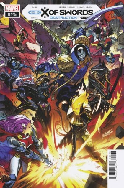 X of Swords: Destruction #1G Pepe Larraz Connecting Variant