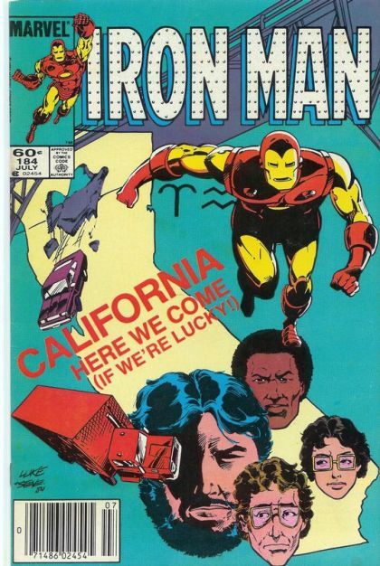 Iron Man, Vol. 1 #184B Newsstand Edition