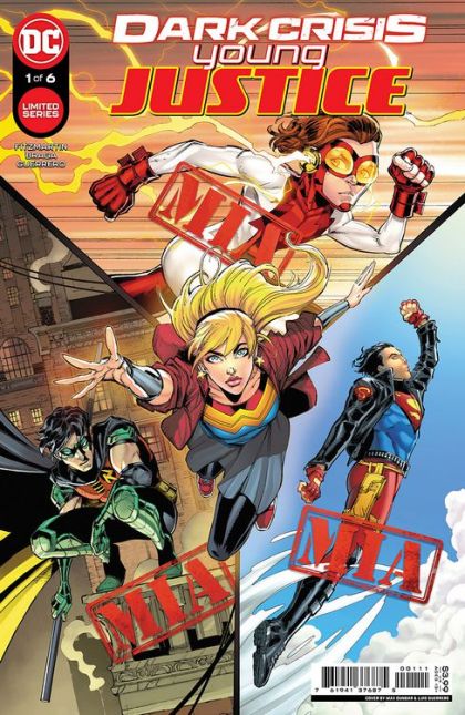 Dark Crisis: Young Justice #1A Max Dunbar Regular Cover