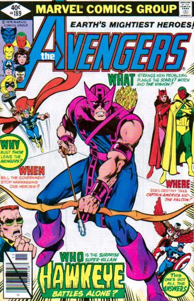 The Avengers, Vol. 1 #189A Direct Edition