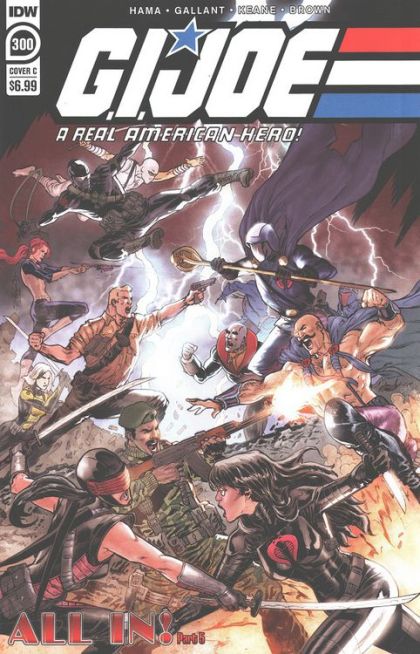 G.I. Joe: A Real American Hero, Vol. 1 (IDW) #300C Netho Diaz Cover C