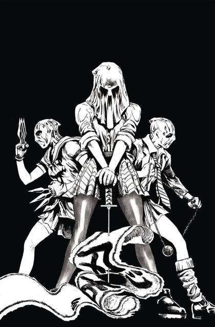 The Ninjettes, Vol. 2 #1S Jonathan Lau B&W Variant