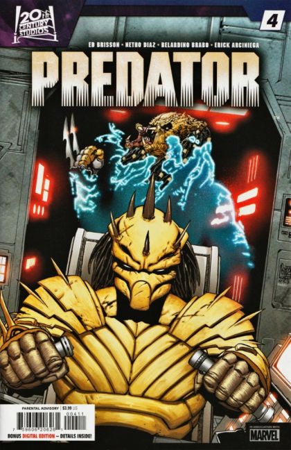 Predator (Marvel Comics), Vol. 2 #4A Giuseppe Camuncoli Regular