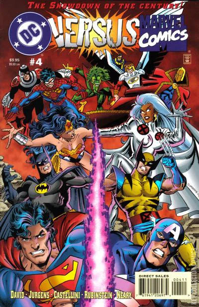 Dc Versus Marvel Comics (Set 1-4)