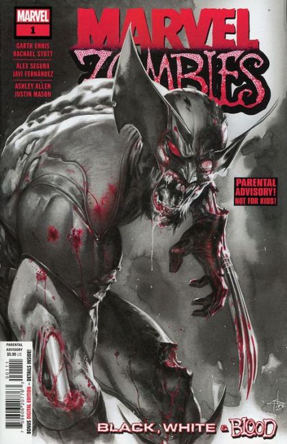 Marvel Zombies: Black, White & Blood #1A Gabriele Dell'Otto Regular
