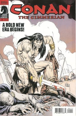 Conan the Cimmerian #1B Joe Kubert Cover
