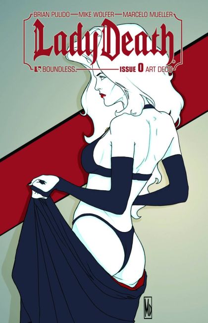 Lady Death (Boundless Comics) #0C Michael DiPascale Incentive Art Deco Variant (1:3)