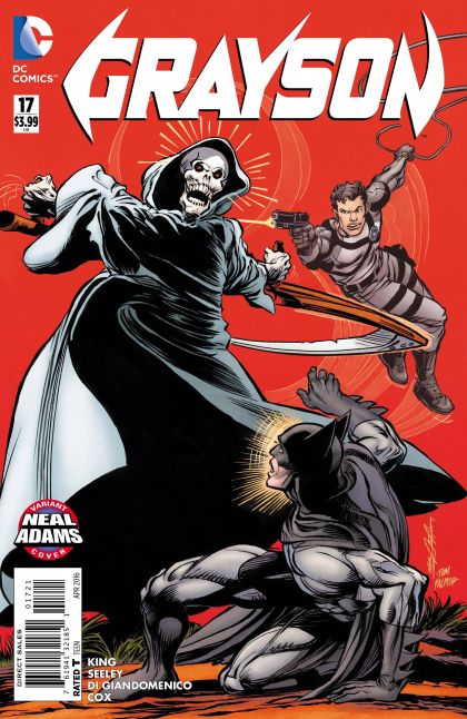 Grayson #17B Neal Adams Variant Cover