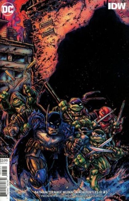 Batman / Teenage Mutant Ninja Turtles III #3B Variant Kevin Eastman Cover