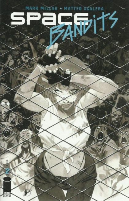 Space Bandits #2B Variant Matteo Scalera Sketch Cover