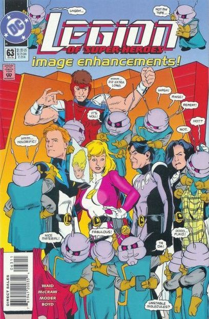 Legion of Super-Heroes, Vol. 4 #63A Direct Edition
