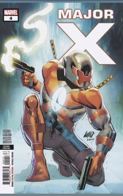 Major X, Vol. 1 #4B 2nd Printing Variant Rob Liefeld Cover