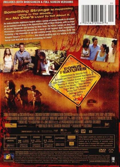 Wrong Turn (2003) - DVD