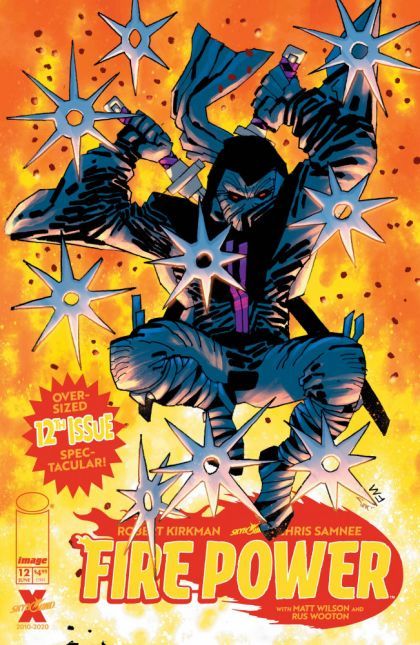 Fire Power #12L Variant Frank Miller Cover