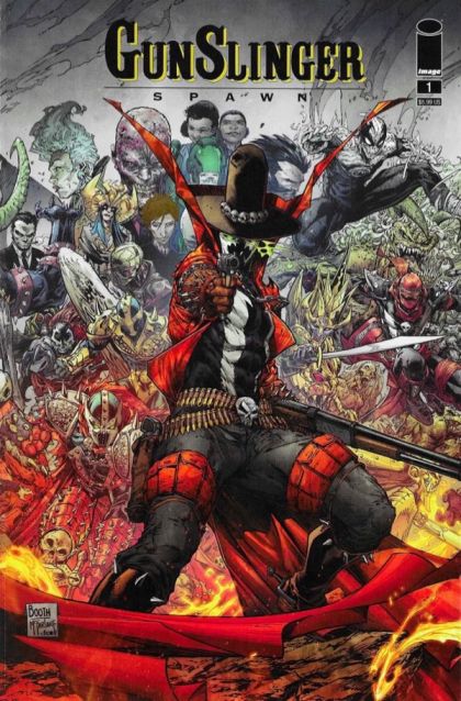 Gunslinger Spawn #1G Variant Brett Booth Connecting Cover