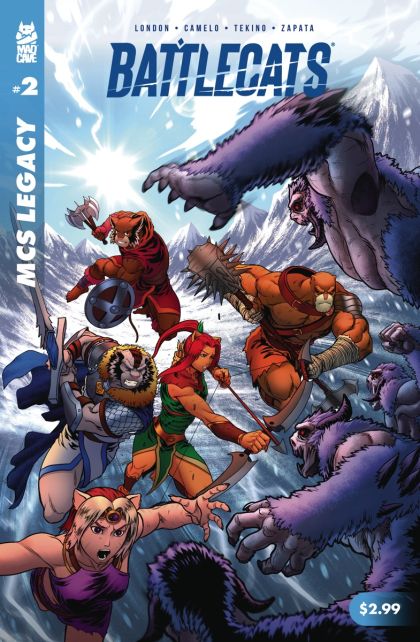 Mad Cave Studios Legacy Battlecats #2A
