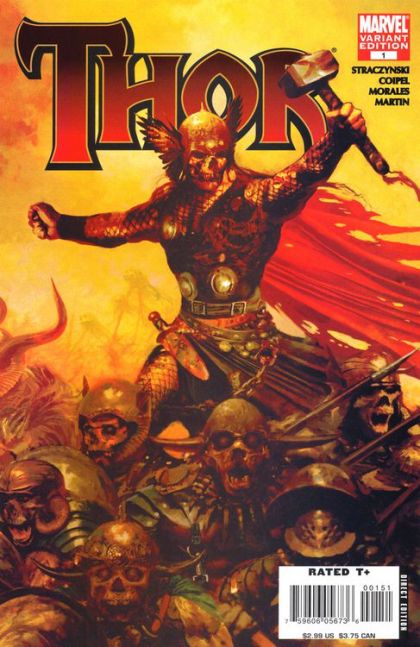 Thor, Vol. 3 #1D Arthur Suydam Incentive Zombie Variant (1:10)