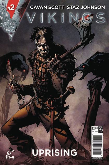 Vikings: Uprising #2A Regular John McCrea Cover