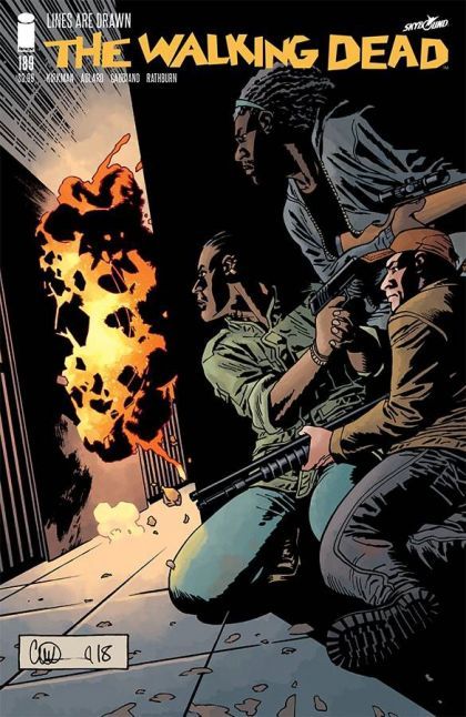 The Walking Dead #189 Regular Charlie Adlard & Dave Stewart Cover