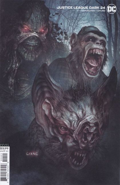 Justice League Dark, Vol. 2 #24B John Giang Variant Cover