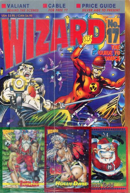 Wizard: The Magazine of Comics, Entertainment and Pop Culture #17D Foil Embossed Platinum Variant Cover