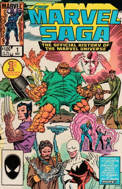 The Marvel Saga #1A Direct Edition