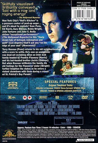 State of Grace (1990) - DVD