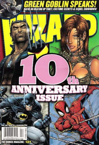 Wizard: The Magazine of Comics, Entertainment and Pop Culture #127/2 Wolverine/Witchblade/Batman/Spider-Man