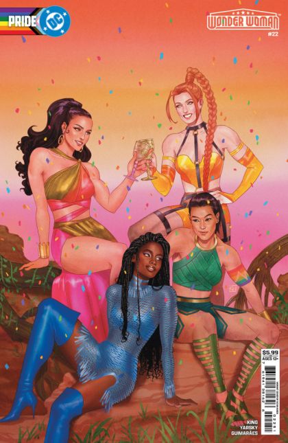 Wonder Woman, Vol. 6 #22D Kevin Wada DC Pride Variant