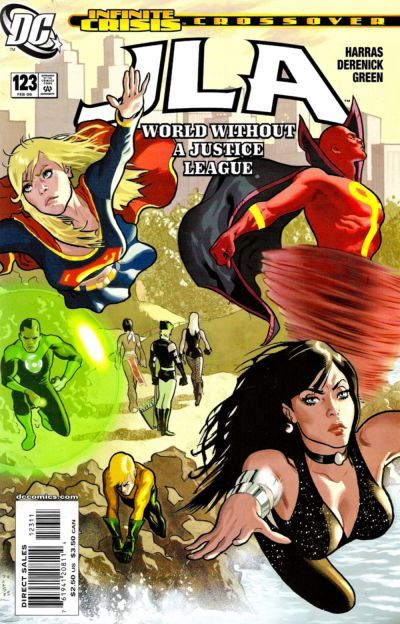 JLA #123A Direct Edition