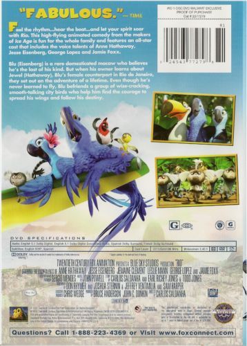 Rio (2011) - DVD